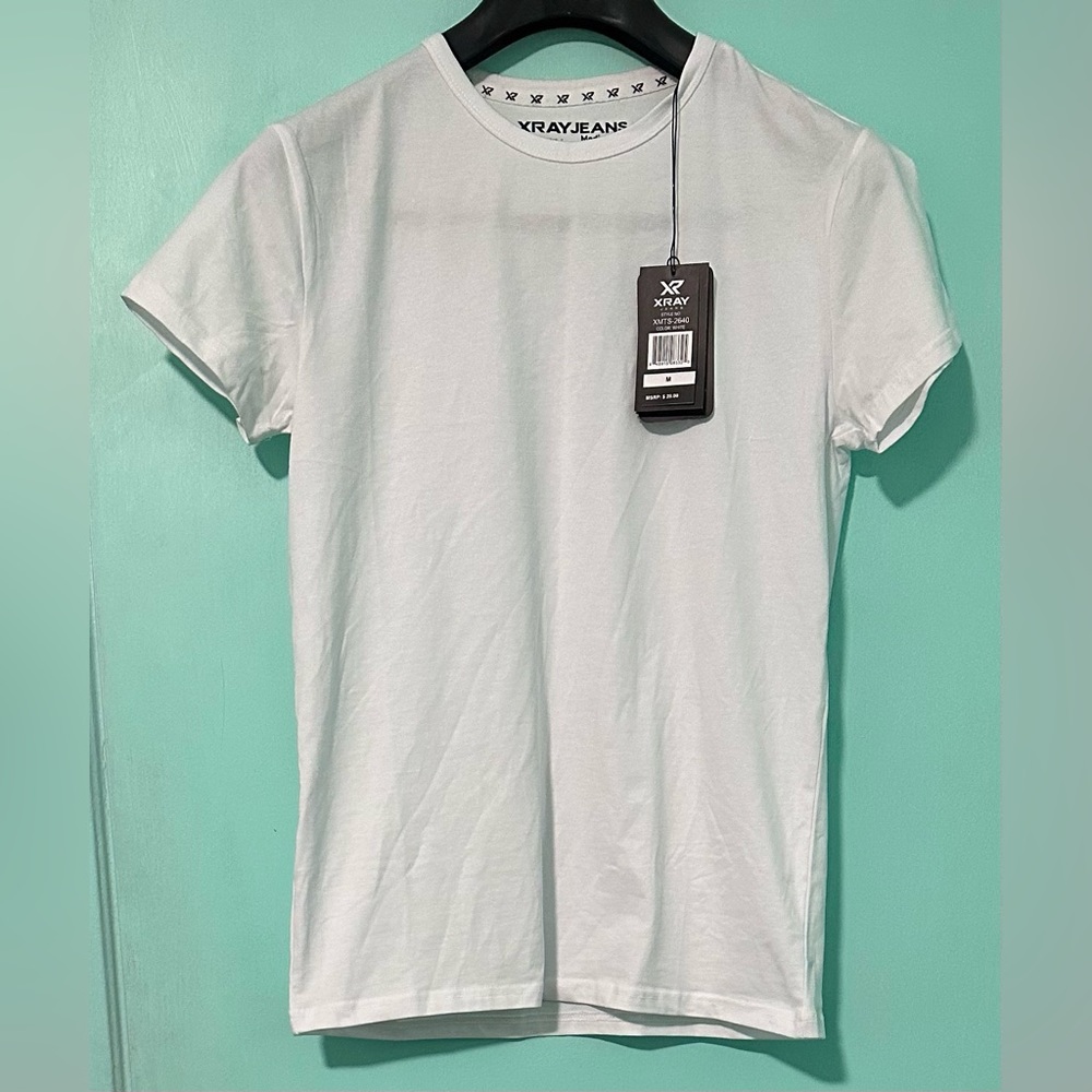 New XRAY JEANS men T-shirts, size medium, 95% cotton
